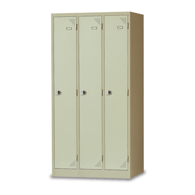 3인 철재 옷장캐비넷